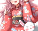 あなただけかわいい女の子の１枚絵イラスト描きます 美少女１枚絵イラスト描きます！！ イメージ4