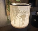 お気に入りの写真３枚でオリジナルランプを製作します あなたの思い出を灯す「オーダーメイド・フォトランプ」 イメージ6