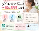 ダイエットの悩みを一緒に整理します 無理なく続ける方法を一緒に考えます イメージ1