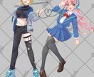 胸上～全身まで立ち絵作成します さまざまな用途で使用できる立ち絵を作成します イメージ4