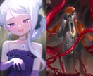お好みの画風で！なんでも描きます 動画用、サムネ用、グッズ用、立ち絵、趣味他なんでも イメージ1