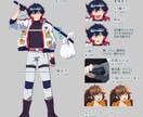 最短3日でTRPG立ち絵制作します 年齢、体型、性別制限なし！クセがなく馴染みやすい絵柄です イメージ2