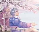 厚塗りでストーリー性のあるイラストを制作します 【オープン記念】3枠限定　50%OFFで承ります！ イメージ1
