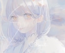 水面に浮かぶ月のような、夢のような絵をお届けします SNSアイコン/YouTube等幅広くご利用いただけます イメージ5