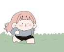 ゆるくてかわいいイラスト描きます SNSアイコンから挿絵まで幅広くゆるかわいく彩ります イメージ10