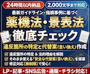 広告やLPの薬機法・景表法を即時チェックします 独自システムでNG箇所を徹底分析！法的理由と安全な修正案提示 イメージ1
