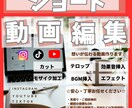 心を動かし最後まで見られるショート動画にします ただ編集するだけでなく、反応が取れる動画設計で仕上げます イメージ1