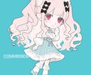 商用利用可：2〜3等身SDキャラを描きます 身長により頭身は若干変化します。パステルな塗りです。 イメージ1