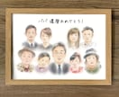還暦祝いにも！記念日にぴったりの似顔絵描きます A4サイズ似顔絵♪シンプルかわいい愛されプレゼント イメージ5
