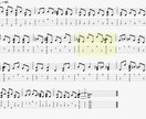 ウクレレソロのTAB譜作ります 初心者でも弾ける！1曲3000円〜TAB譜作成！ イメージ2