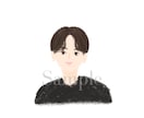元CAが大人かわいい似顔絵イラストをお描きします SNSアイコン・ブログ・名刺・大切な方へのプレゼントに！ イメージ10