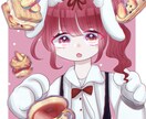 SNS用アイコンイラスト描きます 可愛い女の子メイン・真心込めて対応します！ イメージ7
