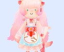 あなたのオリキャラを絵本風SDイラストにします 商用利用◎Vtuber、ゲームアバターなどを絵本風SDに イメージ4