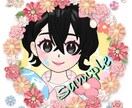 お好きな画像を装飾・文字入れ加工いたします 主にSNS用アイコンやサムネイルを制作いたします✨ イメージ4