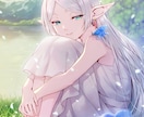 キャラクターや一枚絵をお描きします [繊細なタッチと透明感のある色彩でキャラの魅力を表現します] イメージ9