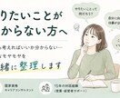 自己分析｜思考整理｜適職｜やりたいことを整理します 何から考えればいいか分からない方へ、一緒に整理します イメージ1
