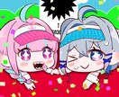 シンプルでかわいいイラストお描きします サムネイル起用経験あり！表情豊かで映える可愛く仕上げます！ イメージ3