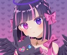 かわいい女の子のアイコ描きます SNSなどのアイコンに使用できるイラストをお描きします。 イメージ2