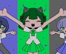 一枚絵イラスト2000円から描きます 最短二日、最安2000から！それっぽい絵が欲しい方にお勧め イメージ3