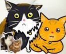 猫専門イラストレーターが愛猫ちゃんの似顔絵描きます 4/15まで期間限定価格！デフォルメ可愛い雰囲気の似顔絵✨ イメージ4