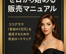 副業初心者向け販売マニュアルを納品します ゼロから学べる収益化ロードマップPDF付き イメージ1