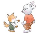 やさしいタッチで絵本挿絵、イラスト制作します 動物から人物まで丁寧に描きます イメージ6