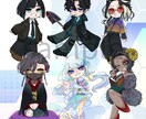 商用利用化！イラスト制作します 個性的でかっこいいあなただけのキャラクター制作します。 イメージ6