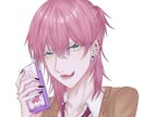 サブカル・Y2K系のアイコンを制作します 中性的な魅力で、心を惹きつける一枚を。 イメージ1
