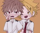 ゆる〜い感じでアイコンを描きます あなたのミニキャラをご要望にそって３日以内に描きます！ イメージ5
