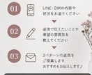LINE・DMの返信文を一緒に考えます 恋愛・友達・職場など、伝えたい気持ちを自然な返信文にします イメージ4