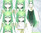 初めてでも安心！VTuber向けモデリング承ります キャラクターの魅力を引き出すモデリングをご提供します イメージ6