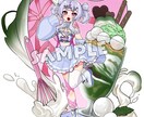 SD、サムネイル、キービジュアルお描きします 配信、動画活動に使える可愛いイラストが欲しい方にオススメ！ イメージ3