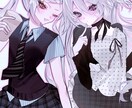 商用利用ok!可愛い、かっこいい立ち絵を描きます 実績作りの為お安く立ち絵を描きます イメージ1