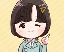 最短即日商用可◎ほんわかする似顔絵アイコン描きます あなたをデフォルメ化！ミニキャラアイコンならお任せ下さい！ イメージ6