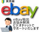 eBay輸出[実践編]スポットコンサル致します 不安解消！お一人で悩まず、お気軽にお問い合わせください。 イメージ1
