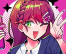 SNS・配信用に使えるかわいいアイコン描きます オリキャラ・立ち絵・一枚絵対応◎丁寧に制作します イメージ1