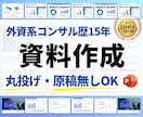 経営コンサル歴15年がパワーポイント資料作成します 【丸投げOK】プレゼン資料・セミナー・営業資料まで幅広く対応 イメージ1