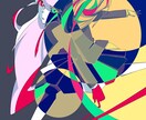 小説の表紙、挿絵作成します キャラものからグラフィカルな絵柄まで対応します イメージ3