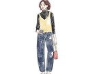 最初の3名限定価格！ファッションイラスト描きます 雑誌のモデルのようなイラストがお手元に！商用利用もOK イメージ7