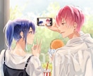 最短7日〇SNSで映える高品質のイラスト描きます 絵柄寄せ◎ SNS活動用・グッズ・冊子・推し活などに！ イメージ4