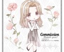 ガーリーで可愛いSD・立ち絵イラストをお描きします 個人鑑賞・SNSアイコン・グッズ・スチル等の活動用に！ イメージ5