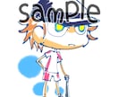 カジュアル&ポップなアイコンorヘッダー承ります インク線/鉛筆風色塗りのアイコン等を描きます。 イメージ1