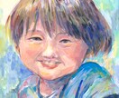 鮮やかな色と大胆なタッチで似顔絵を描きます アクリル絵の具を使用したアナログ似顔絵を描きます。 イメージ1