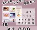 1枚¥1,000　目にとまるWEB画像作成します 10枚限定‼　ふんわり　おしゃれ　シンプル　得意です‼ イメージ1