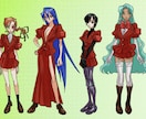 用途考慮で詳細にキャラクターをデザインします 用途に沿ったキャラクターデザイン承ります！ イメージ5