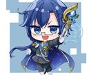 商用利用可能なミニキャラを表情豊かに描きます とてもかわいいミニキャラをあなたに イメージ4