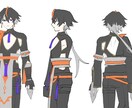 キャラクターデザインします キャラデザだけ誰かに頼みたい…って時に！ イメージ2
