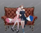 MV等で使用出来る1枚絵作成いたします MVや誕生日イラストで使える1枚絵を作成します。 イメージ4