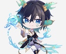 鮮やかで可愛いデフォルメイラスト♪お描きいたします SNS用のアイコン・グッズ等にも♪ イメージ1