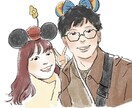 ふんわり優しい似顔絵お届けします （デジタル納品）❤︎記念日、プレゼント、アイコンに❤︎ イメージ5